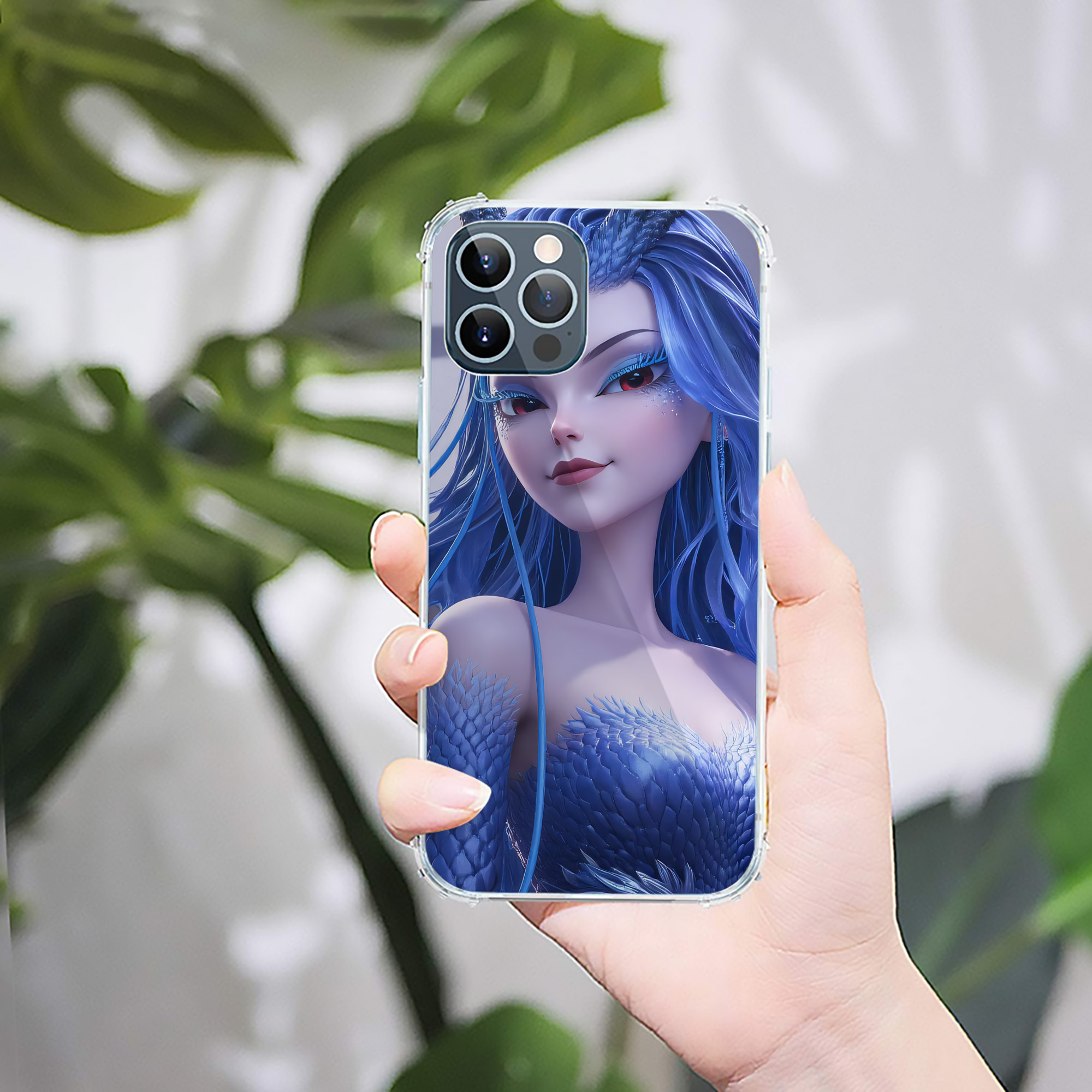 （画像用） Ne Zha 2 ナタ 魔童の大暴れ 【iPhone 12シリーズ対応】透明スマホケース（クリアソフトケース）